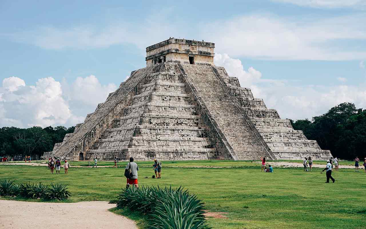 Chichen Itza, is an archeological site that depicts Mayan Culture
