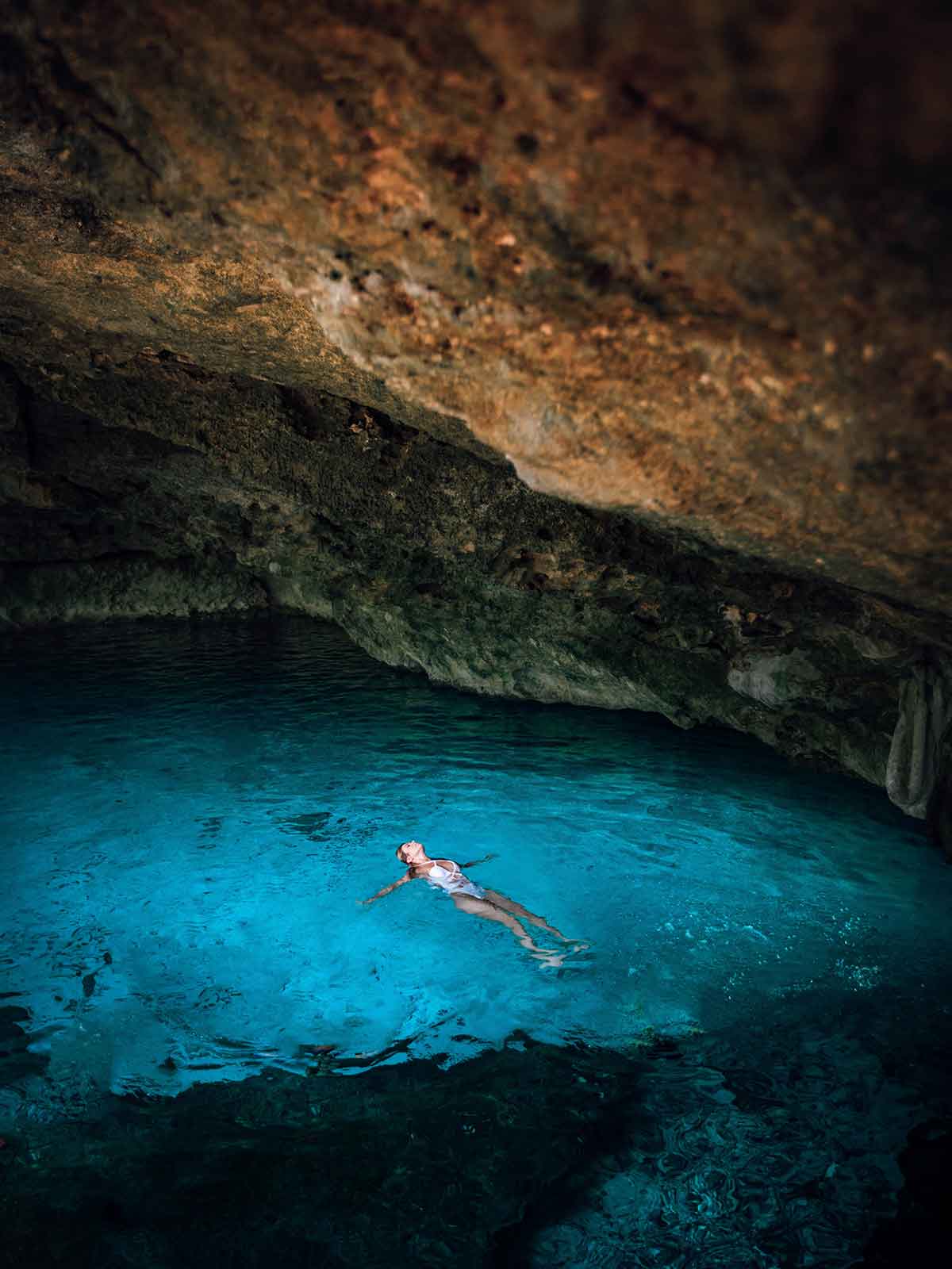 Mexico is abundant with cenotes or natural sink holes