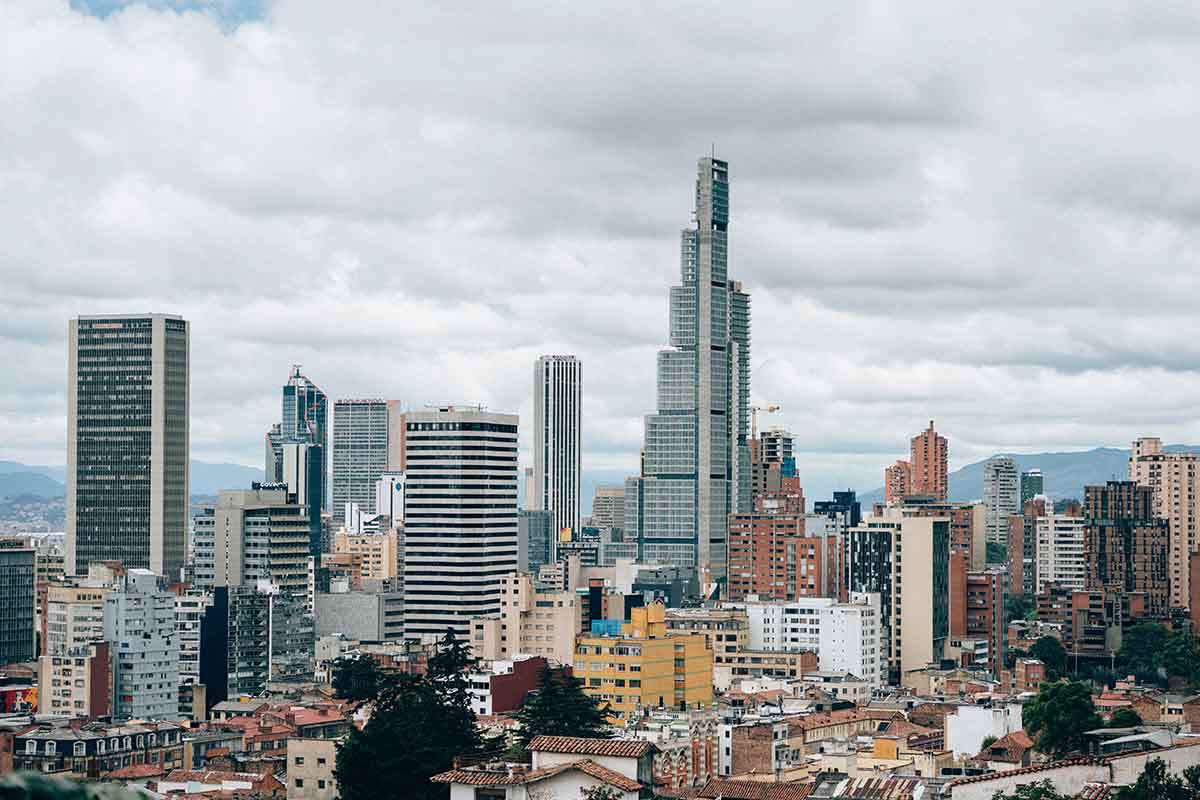 bogota colombia skyline