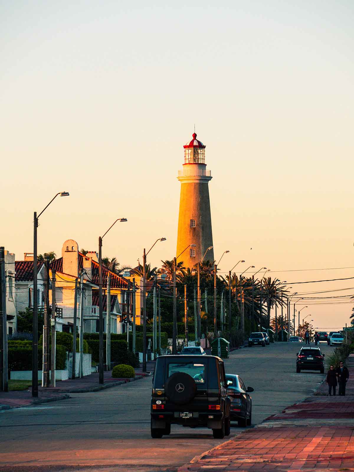 The lighthouse in Punta del Este