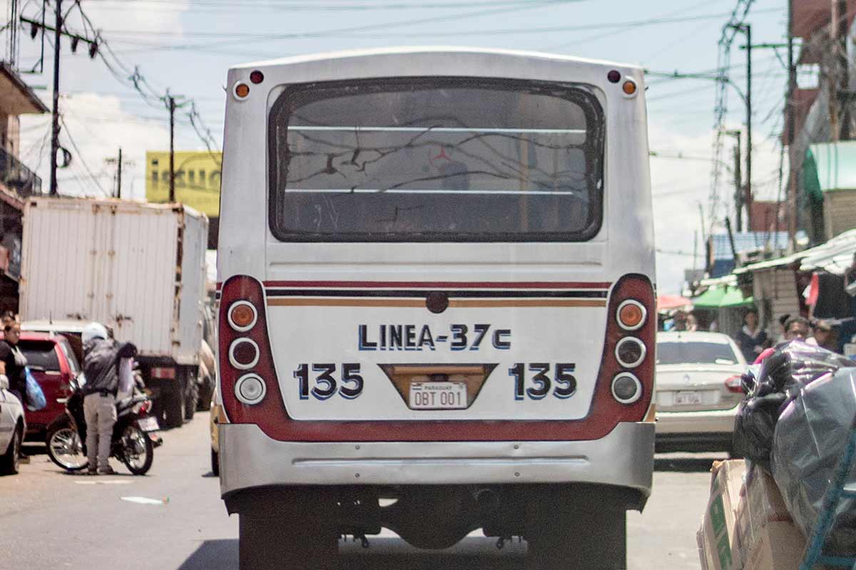 paraguay bus travel