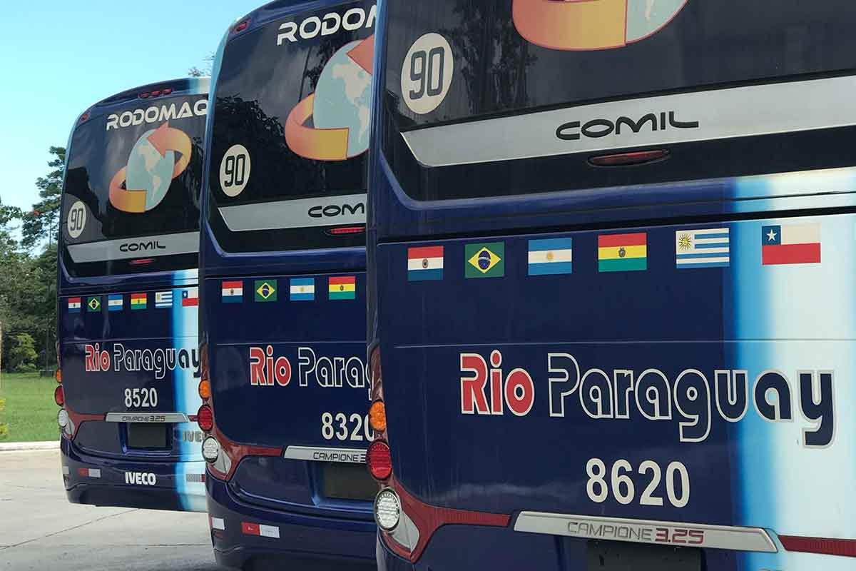 backpacking paraguay buses in paraguay