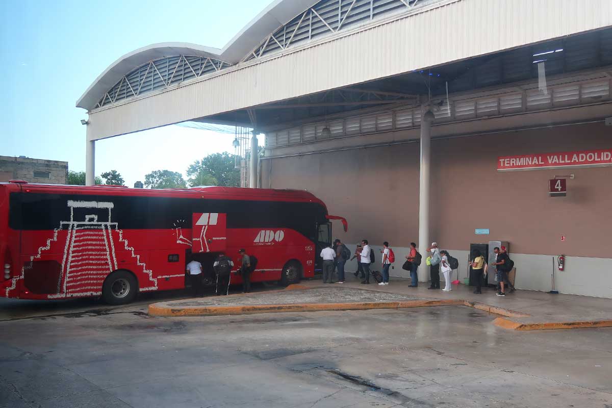valladolid bus station mexico
