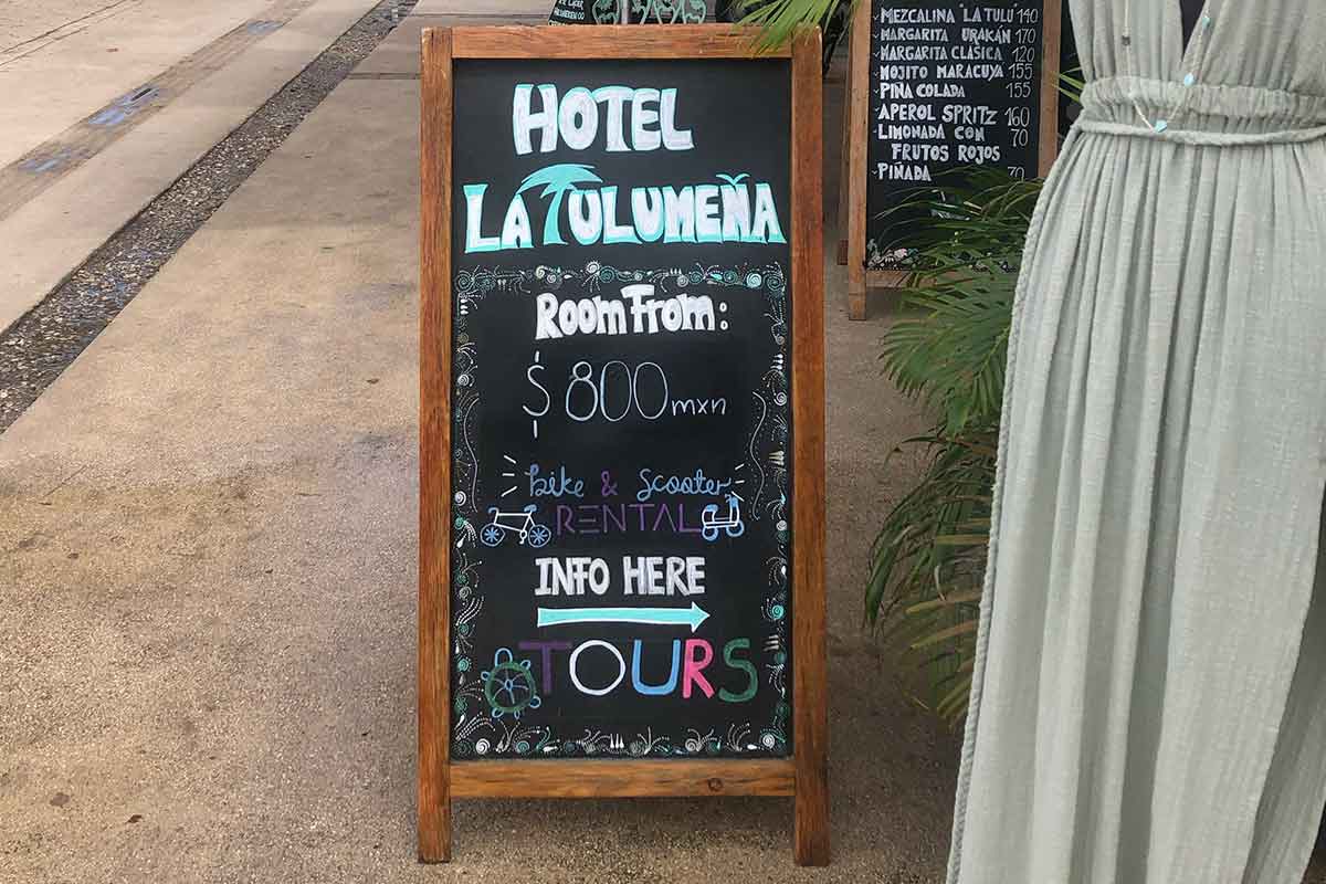 hotel prices in tulum